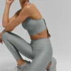 Airlift Super Sleek Sütyenli Tank Top - Ay Gri