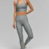 Airlift Super Sleek Sütyenli Tank Top - Ay Gri