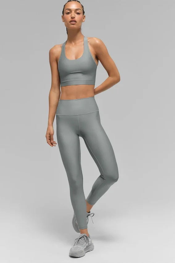 Airlift Super Sleek Sütyenli Tank Top - Ay Gri