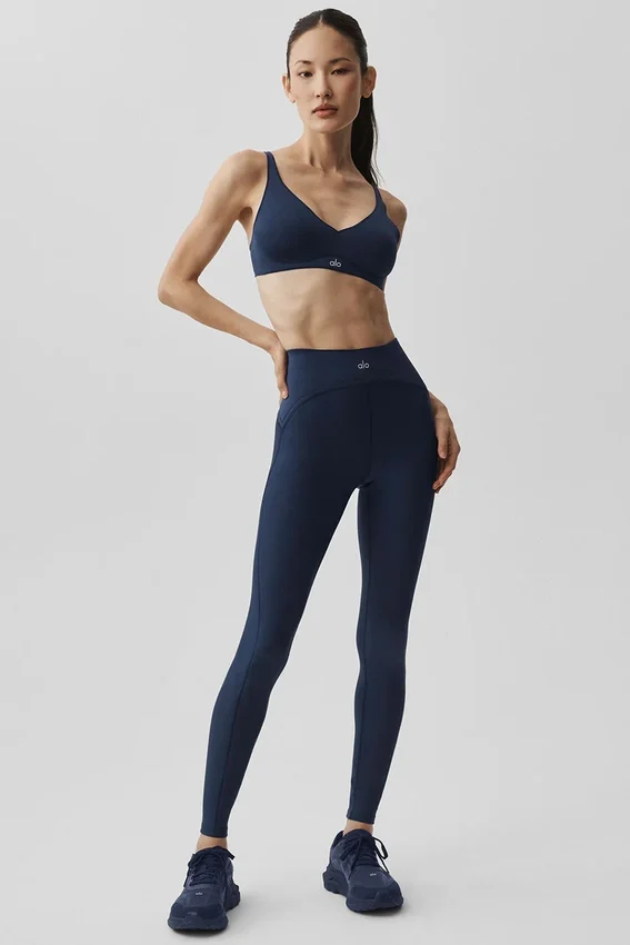 High-Waist Airlift Top-Notch Legging - Lacivert