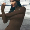 Airlift Winter Warm 1/4 Fermuarlı Uzun Kollu - Espresso