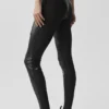 Airlift Winter Warm High-Waist Supermoto Tayt - Siyah