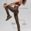 Airlift Winter Warm High-Waist Tayt - Espresso