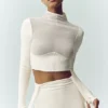 Airlift Winter Warm Mesh Ski Time Uzun Kollu - Fildişi