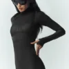 Airlift Winter Warm Mesh Ski Time Uzun Kollu - Siyah