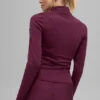 Airlift Winter Warm Radiant Tam Fermuarlı Ceket - Bordo