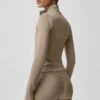 Airlift Winter Warm Radiant Tam Fermuarlı Ceket - Gravel