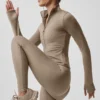 Airlift Winter Warm Radiant Tam Fermuarlı Ceket - Gravel