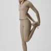 Airlift Winter Warm Radiant Tam Fermuarlı Ceket - Gravel