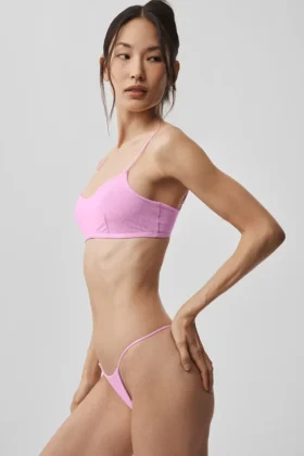 Airmesh Venus Bralette - Şeker Kalp Pembesi