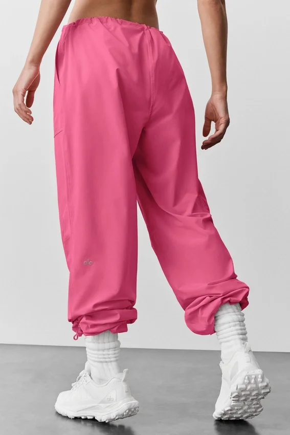 Alçak Bel Megastar Kargo Pantolon - Paradise Pink
