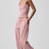 Alçak Bel Megastar Kargo Pantolon - Vintage Pembe
