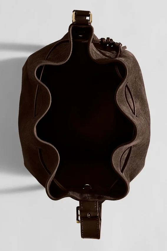 Alo Balance Bucket - Espresso Süet