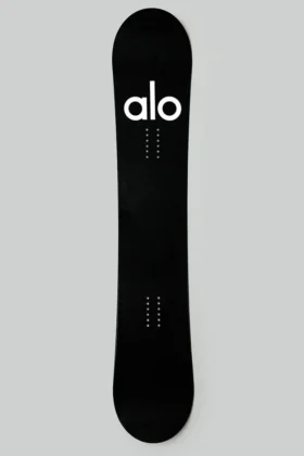 Alo Glacier Snowboard – Siyah/Beyaz