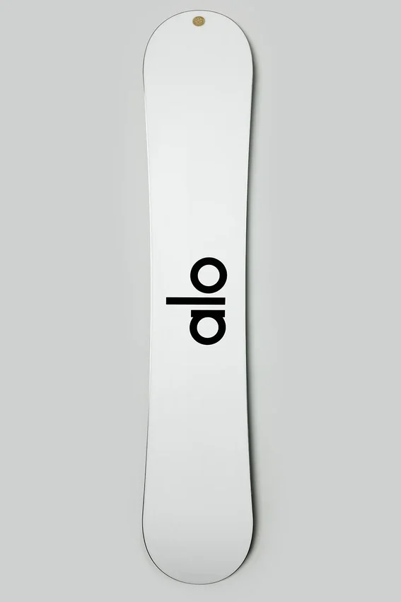Alo Glacier Snowboard - Siyah/Beyaz