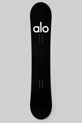 Alo Glacier Snowboard - Siyah/Siyah