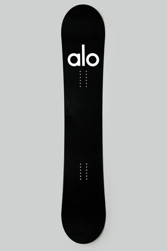 Alo Glacier Snowboard - Siyah/Siyah