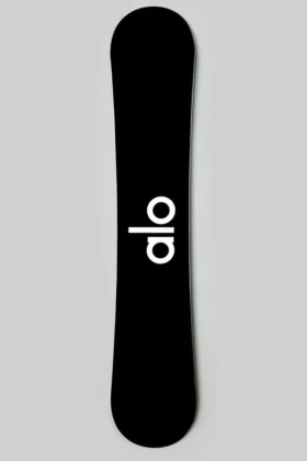 Alo Glacier Snowboard – Siyah/Siyah