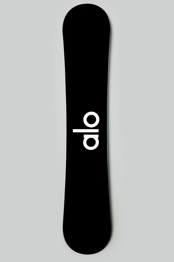 Alo Glacier Snowboard - Siyah/Siyah