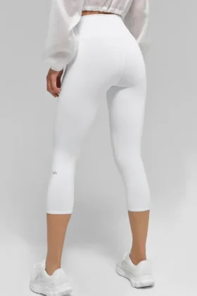Alo High-Waist Airbrush Kapri | Kadın Taytlar
