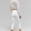 Alo High-Waist Airbrush Kapri | Kadın Taytlar
