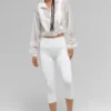 Alo High-Waist Airbrush Kapri | Kadın Taytlar