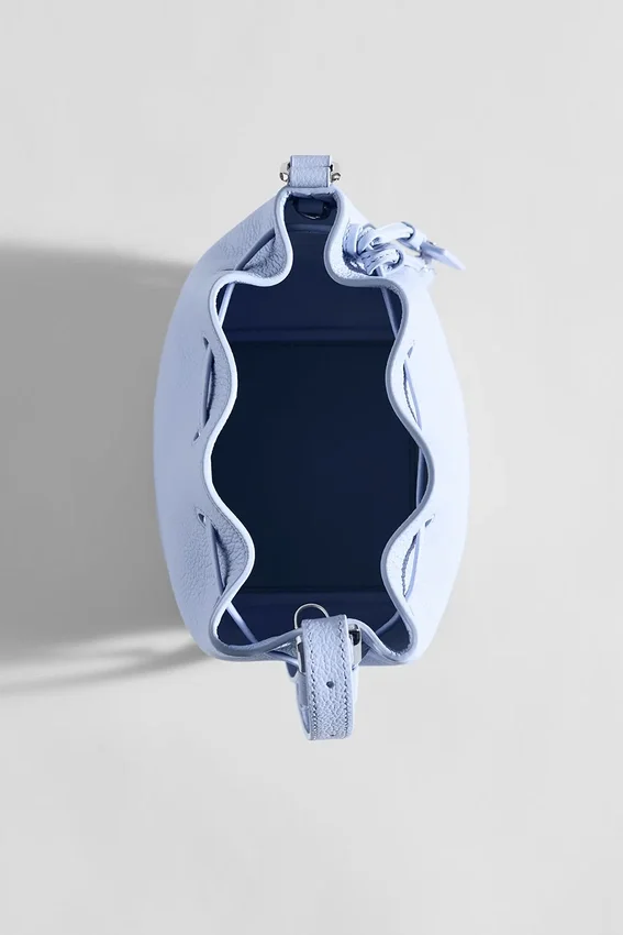 Alo Mini Balance - Açık Provence Mavisi Deri