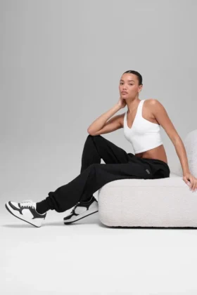 Alo Recovery Mode Sneaker'lar - Siyah/Beyaz