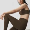 Alo Softsculpt 7/8 Define Tayt - Espresso