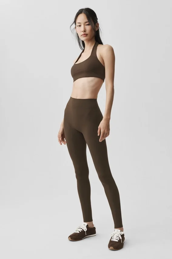 Alo Softsculpt 7/8 Define Tayt - Espresso