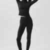 Alo Softsculpt 7/8 Define Tayt - Siyah