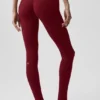 Alo Softsculpt 7/8 Define Tayt - Summer Romance Kırmızı