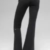 Alo Softsculpt 7/8 Katlamalı Geniş Paça Tayt - Siyah