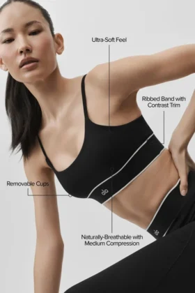 Alo Softsculpt Amp It Up Sütyen – Siyah