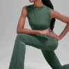 Alo Softsculpt Capped Out Kısa Kollu - Clover Green