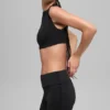 Alo Softsculpt Capped Out Kısa Kollu Tişört - Siyah