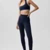 Alo Softsculpt Feel the Heat Halter Sütyen - Lacivert