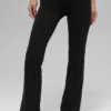 Alo Softsculpt High-Waist 7/8 Bootcut Tayt - Siyah