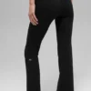 Alo Softsculpt High-Waist 7/8 Bootcut Tayt - Siyah
