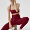 Alo Softsculpt High-Waist 7/8 Tayt - Summer Romance Kırmızı