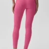 Alo Softsculpt High-Waist Amp It Up Tayt - Paradise Pink