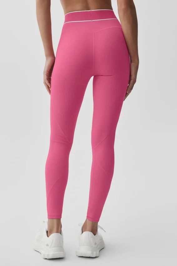 Alo Softsculpt High-Waist Amp It Up Tayt - Paradise Pink