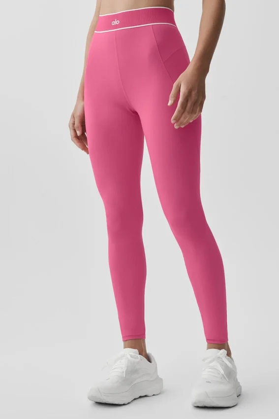 Alo Softsculpt High-Waist Amp It Up Tayt - Paradise Pink