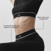 Alo Softsculpt High-Waist Amp It Up Taytlar - Siyah