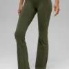 Alo Softsculpt High-Waist Bootcut Tayt - Zeytin Yeşili