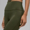 Alo Softsculpt High-Waist Bootcut Tayt - Zeytin Yeşili