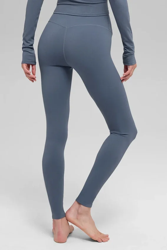 Alo Softsculpt High-Waist Tayt - Bluestone