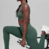 Alo Softsculpt High-Waist Tayt - Clover Green