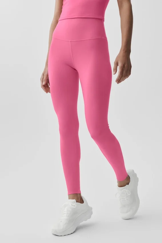 Alo Softsculpt High-Waist Tayt - Paradise Pink