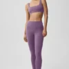 Alo Softsculpt High-Waist Tayt - Plum Kiss